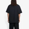 Pánské tričko Balenciaga SS21 s potiskem, kulatým výstřihem a krátkými rukávy, černé 651795TKV771070