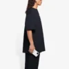 Pánské tričko Balenciaga SS21 s potiskem, kulatým výstřihem a krátkými rukávy, černé 651795TKV771070