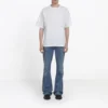 Pánské tričko Balenciaga Tech s krátkým rukávem, bílé 556133TDV209000