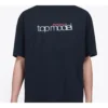 Pánské tričko Balenciaga Top Model Retro Knit, úzký střih, krátký rukáv, černé 612966TIV821000