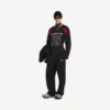 Pánské tričko s dlouhým rukávem Balenciaga | NBA Collaboration v černé/vícebarevné barvě