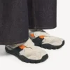 Pánské turistické sandály v šedé/béžové/oranžové/černé barvě