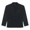 Pánská velká pletená bunda Balenciaga FW21 v retro stylu, černá 662388TAV041000
