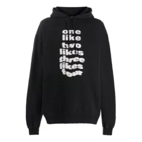Pánské volnočasové boty Balenciaga s potiskem abecedy, černé 641679TJV931070