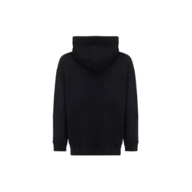 Pánské volnočasové mikiny s kapucí Balenciaga z čisté bavlny, černé 570811TJV851070