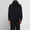 Pánské volnočasové mikiny s kapucí Balenciaga z čisté bavlny, černé 570811TJV851070