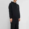 Pánské volnočasové mikiny s kapucí Balenciaga z čisté bavlny, černé 570811TJV851070