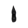 Podpatky s 80mm podpatkem a nařaseným lemem „Black“ 636612WA2M01000