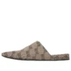 Pohodlné pantofle „BB Monogram Brown“ 636605W2I103020