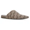 Pohodlné pantofle „BB Monogram Brown“ 636605W2I103020