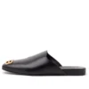 Pohodlné pantofle „Black“ 653808WBB521088