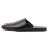Pohodlné pantofle „Black“ 653808WBB521088