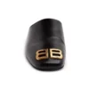 Pohodlné pantofle „Black“ 653808WBB521088