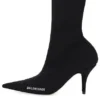 Ponožkové kozačky s logem „Black“ 616246W18021090