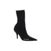 Ponožkové kozačky s logem „Black“ 616246W18021090