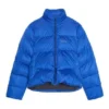 Péřová bunda s malým potiskem loga „Blue“ 556231TYD334210