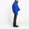 Péřová bunda s malým potiskem loga „Blue“ 556231TYD334210