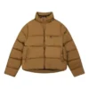 Propletená bundy BB Puffer „Brown“ 595224TG0262365