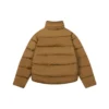 Propletená bundy BB Puffer „Brown“ 595224TG0262365