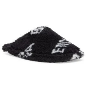 Párové pantofle „Allover Logo – Black“ 699675W2B411090