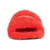 Párové pantofle s kožešinou „Red“ 654261W2DO16596