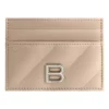 Prošívaný držák na karty Crush „Beige“ 766467210J02906