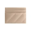 Prošívaný držák na karty Crush „Beige“ 766467210J02906