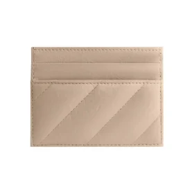 Prošívaný držák na karty Crush „Beige“ 766467210J02906