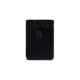 Prošívaný držák na karty Crush Magnet „Black“ 782132210J11000