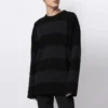 Pruhovaný svetr BB „Black“ 657404T31984058