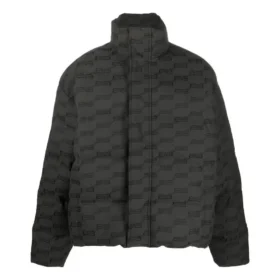 Pufferová bundy BB Monogram „Black“ 681885TML331269