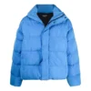 Pufferová bundy s logem BB „Indigo“ 642228TFO044011