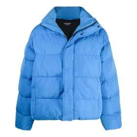 Pufferová bundy s logem BB „Indigo“ 642228TFO044011