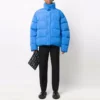 Pufferová bundy s logem BB „Indigo“ 642228TFO044011
