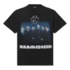 Rammstein Germany Band Crossover s krátkým rukávem, černé 670943TLV511000