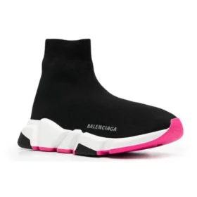 Recyklované tenisky Speed 1.0 „Black Fuchsia“ 587280W2DBB1586