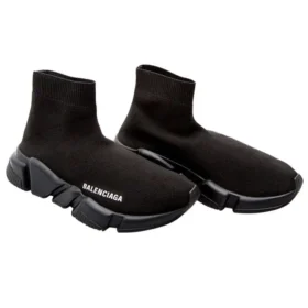 Recyklované tenisky Speed „Black“ 587280W2DB11013