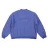 Ručně kreslená oversized mikina s motivem Political Campaign „Blue“ 720428TNVE84119
