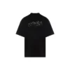 Ručně kreslené tričko Balenciaga „Black“ 641675TNVE71197