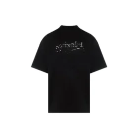 Ručně kreslené tričko Balenciaga „Black“ 641675TNVE71197