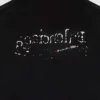 Ručně kreslené tričko Balenciaga „Black“ 641675TNVE71197