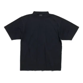 Ručně malované tričko, střední střih „Black Faded“ 764235TPVU41569