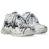 Runner Graffiti Tenisky „Black and White Mesh and Nylon“ 677403W3RBQ9010