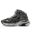 Runner High Top Tenisky „šedá nylonová tkanina připomínající semiš“ 695764W3RH31891