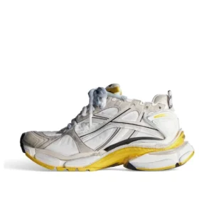 Runner Tenisky „Beige White Yellow Nylon and Suede Like Fabric“ 772767W3RNY9170