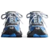Runner Tenisky „Blue and Grey Nylon and Suede Like Fabric“ 772774-W3RNY4912