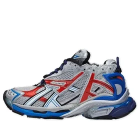 Runner Tenisky „Šedá, modrá, červená, síťovina a nylon“ 677403W3RB61264