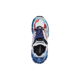 Runner Tenisky „Šedá, modrá, červená, síťovina a nylon“ 677403W3RB61264
