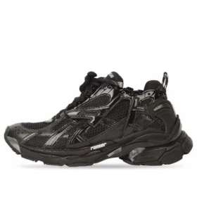 Runner Tenisky „Černá síťovina a nylon s průhlednými vícebarevnými dekoracemi“ 677402W3RB11000