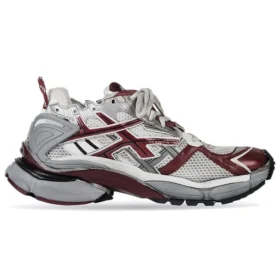 Runner Tenisky „Grey Burgundy Mesh and Nylon“ 677402W3RB39069